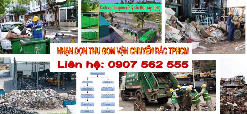 Đơn vị thu gom vận chuyển rác tại tphcm